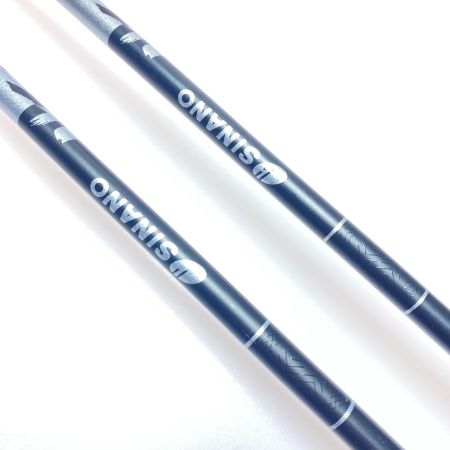  SINANO シナノ ストック 120cm 程度BC THE FLEET カーボン ブラック×シルバー ブラック×シルバー