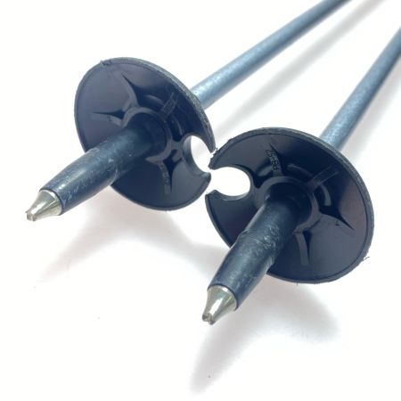  SINANO シナノ ストック 120cm 程度BC THE FLEET カーボン ブラック×シルバー ブラック×シルバー