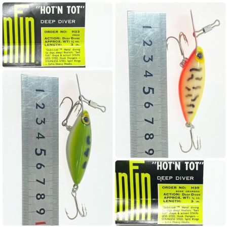  ThinFin ルアー ミノー HOT’N TOT、SHINER 18個まとめ シール跡あり