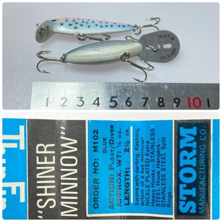  ThinFin ルアー ミノー HOT’N TOT、SHINER 18個まとめ シール跡あり