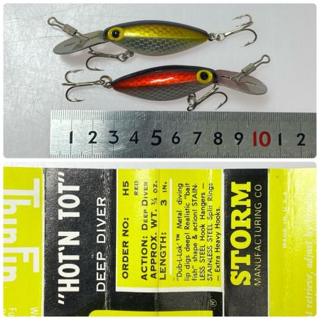  ThinFin ルアー ミノー HOT’N TOT、SHINER 18個まとめ シール跡あり