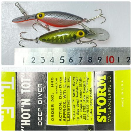  ThinFin ルアー ミノー HOT’N TOT、SHINER 18個まとめ シール跡あり