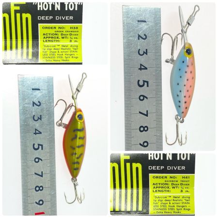  ThinFin ルアー ミノー HOT’N TOT、SHINER 18個まとめ シール跡あり