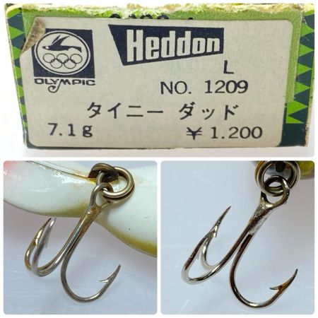  HEDDON ルアー タイニータッド、ソニック、ソナー431、ソナー433