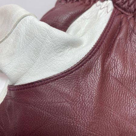  OGASAKA オガサカ グローブ 程度B ブラウン×ホワイト