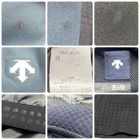  DESCENTE デサント スキーウェア(ジャケット) XO 程度B DW4FJK54U シミ有 ライトグレー