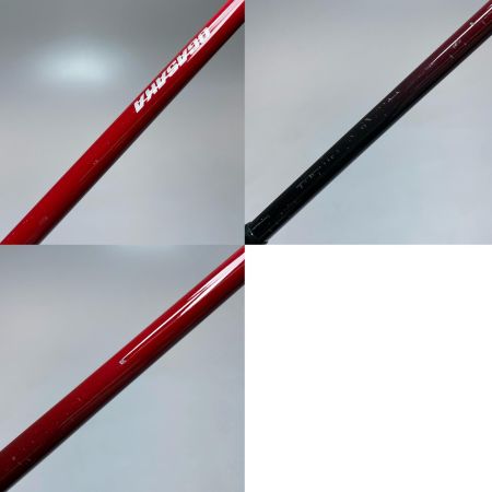  OGASAKA オガサカ ストック 95-120cm 程度B レッド×ブルー