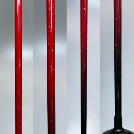  OGASAKA オガサカ ストック 95-120cm 程度B レッド×ブルー