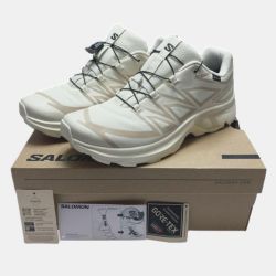 §§ SALOMON サロモン ランニングシューズ 程度B SIZE 27cm ベージュ 478034 Bランク