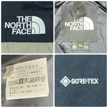  THE NORTH FACE ザノースフェイス マウンテンライトジャケット SIZE XL  NP11834 ベージュ×ブラック