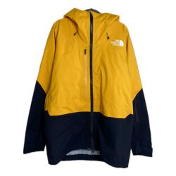 §§ THE NORTH FACE ザノースフェイス スノーボードウェア パウダーガイドライトジャケット SIZE L 程度B NS62305 イエロー Bランク