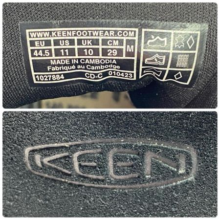  KEEN キーン スニーカー SIZE 29cm 程度A 1027884 ブラック