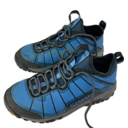 SIMMS フィッシングブーツ SIMMS SIZE 27cm ブラック×ブルー ブラック×ブルー
