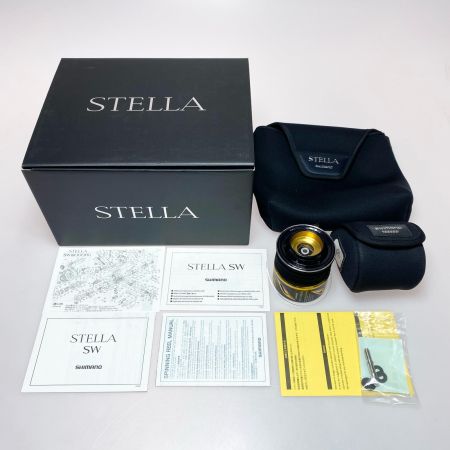  SHIMANO シマノ スピニングリール 20ステラSW 18000HG ボディ傷 程度B 替スプール付 013252 04080