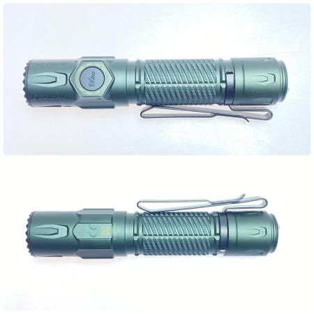  OLIGHT LEDフラッシュライト 箱イタミ有 程度A マグネットケーブル・充電池2個・ケース・外箱付 WARRIOR ULTRA