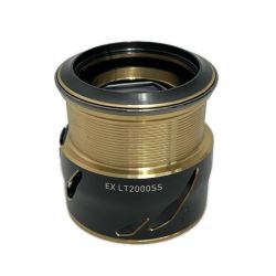 SLP WORKS スピニングリール用スプール DAIWA EX LT2000SS ブラック x ゴールド Bランク