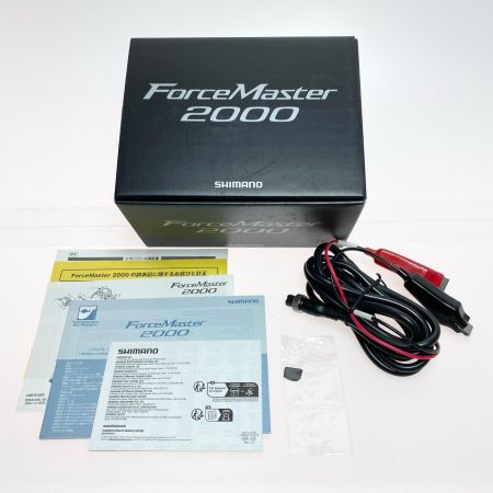  SHIMANO シマノ 24フォースマスター 2000 044839 電動リール 未使用品(S) 箱付