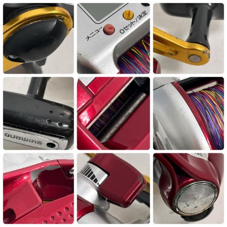  SHIMANO シマノ 電動リール08電動丸 3000プレイズ 動作確認済・電源コード無 02314