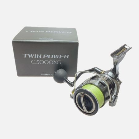  SHIMANO シマノ スピニングリール 24ツインパワー C5000XG 程度B 046888