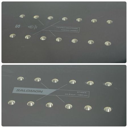  SALOMON サロモン スノーボード 157cm HILLSIDE 未使用品(S) ブラック