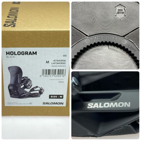  SALOMON サロモン ビンディング SIZE M HOLOGRAM 未使用品(S) ブラック