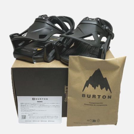  BURTON バートン ビンディング SIZE M STEP ON ブラック 未使用品(S) ブラック