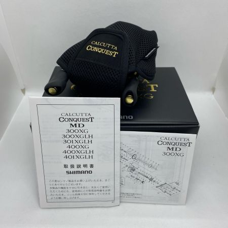  SHIMANO シマノ ベイトリール 23カルカッタコンクエスト md 300XG 程度A 箱付 045928