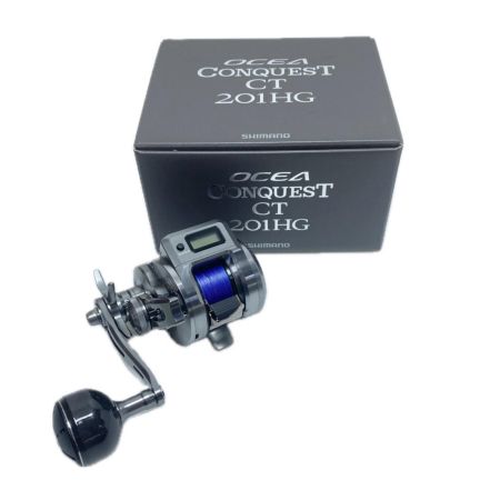  SHIMANO シマノ 25オシアコンクエストCT 201HG 047717 ベイトリール 程度AB 箱付