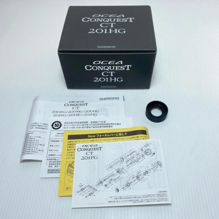  SHIMANO シマノ 25オシアコンクエストCT 201HG 047717 ベイトリール 程度AB 箱付