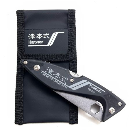  Hapyson×津本式 釣り小物 計測マルチ絞め具 ケース付