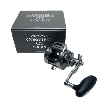  SHIMANO シマノ 24オシアコンクエストCT 300PG 046680 ベイトリール 程度AB