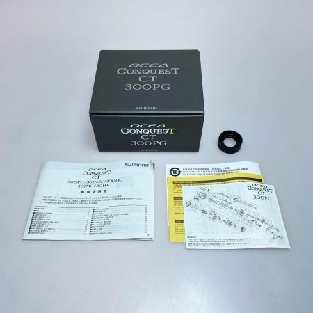  SHIMANO シマノ 24オシアコンクエストCT 300PG 046680 ベイトリール 程度AB