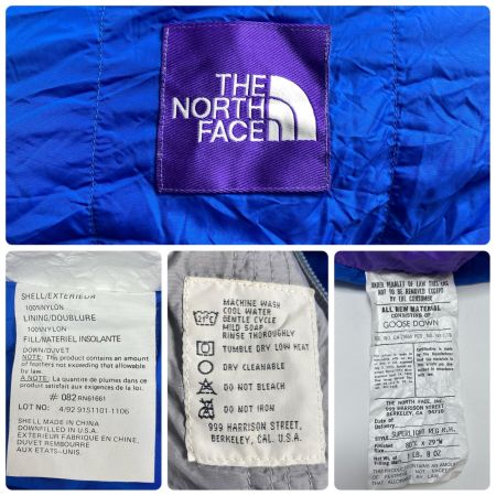  THE NORTH FACE ザノースフェイス マミー型シュラフ 程度B 収納袋なし