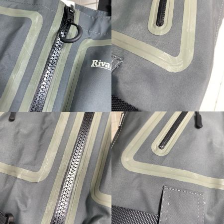  Rivalley リバレイ RV アクアマチック ZIPチェストハイストッキングウェイダー M/25.5 グレー 5318 程度B