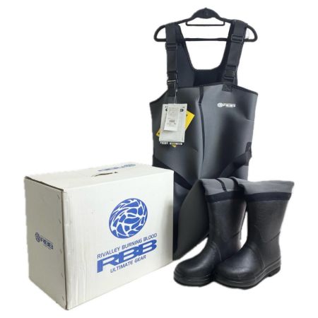  Rivalley リバレイ RBB クロロプレンウェイダー L/26.5 グレー 8823 程度B