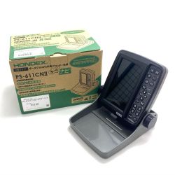 §§ HONDEX ホンデックス 5型ワイド液晶ポータブルプロッター 魚群探知機 ワカサギパック PS-611CNⅡ Bランク