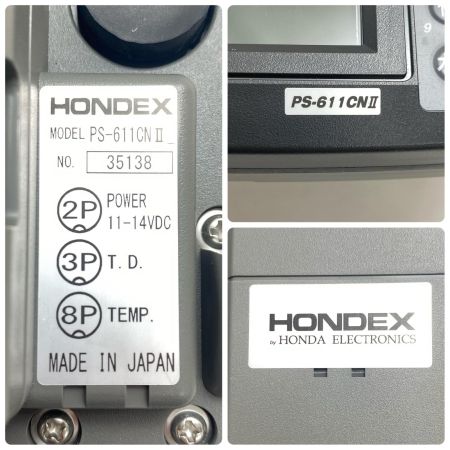  HONDEX ホンデックス 5型ワイド液晶ポータブルプロッター 魚群探知機 ワカサギパック PS-611CNⅡ