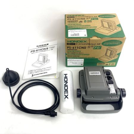  HONDEX ホンデックス 5型ワイド液晶ポータブルプロッター 魚群探知機 ワカサギパック PS-611CNⅡ