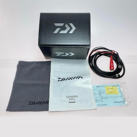  DAIWA ダイワ シーボーグ500J 801287 電動リール 程度B ケーブル・箱付