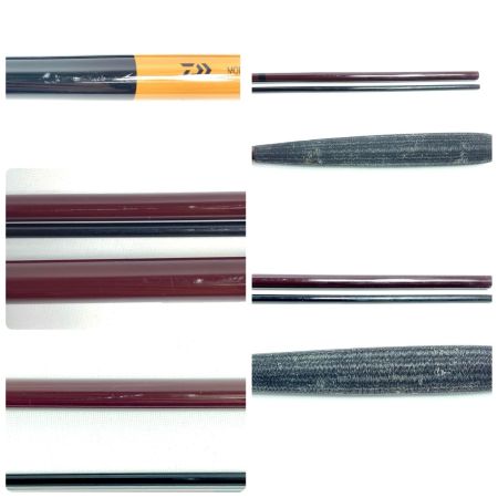  DAIWA ダイワ ロッド ヘラ竿 天峰 総塗 九 程度B 袋付 06112409