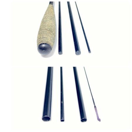   釣り用品 ロッド ヘラ竿 極細峰 十一 程度B 袋付