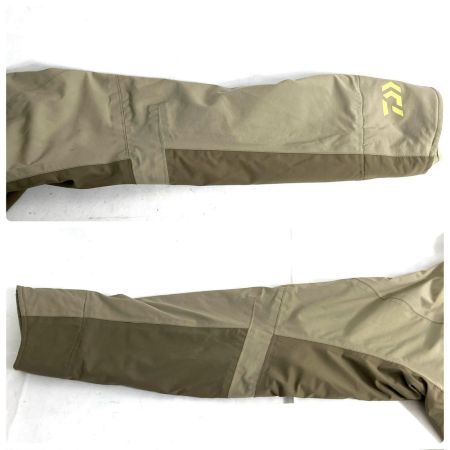  DAIWA ダイワ フィッシングウェア 上下セット パーテックスシールドフルキャストウインタースーツ SIZE L DW-2003 カーキ