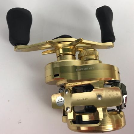  SHIMANO シマノ 22カルカッタコンクエスト 201XG ベイトリール 044419 箱・リールポーチ付