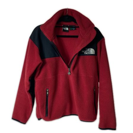 THE NORTH FACE ザノースフェイス フリースジャケット SIZE M 程度C NL-3170 NL-3170 レッド×ブラック