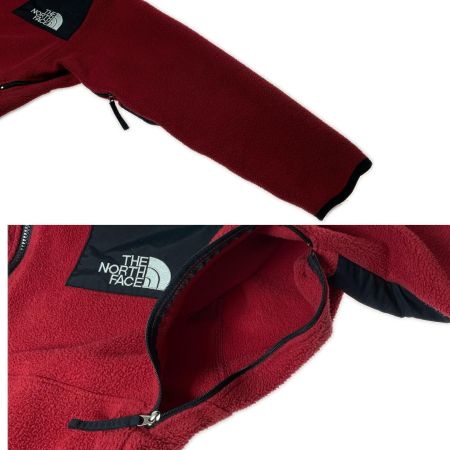  THE NORTH FACE ザノースフェイス フリースジャケット SIZE M 程度C NL-3170 NL-3170 レッド×ブラック