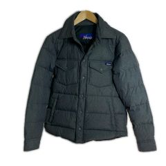  NANGA ナンガ ダウンジャケット SIZE S 程度C グレー Cランク