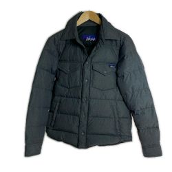 §§ NANGA ナンガ ダウンジャケット SIZE S 程度C グレー Cランク