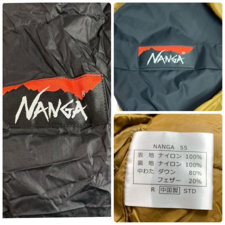  NANGA ナンガ シュラフ 程度B AURORA 550　寝袋