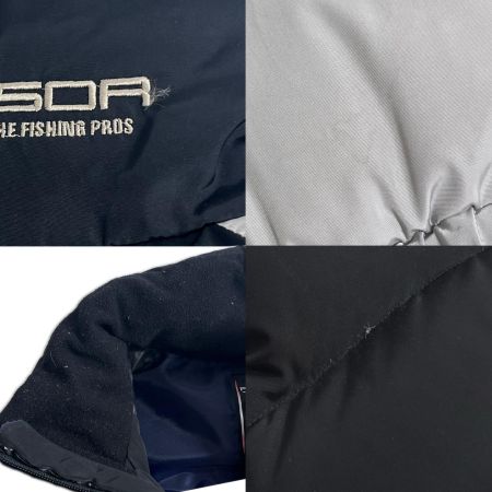  DAIWA ダイワ フィッシングウェア PROVISOR プロバイザー ダウンジャケット SIZE M PI-5013 ブラック×グレー