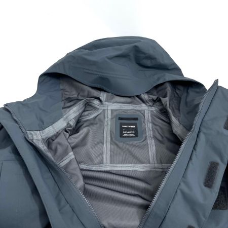 SHIMANO シマノ ウェーディング レインジャケット 03 SIZE L RA-065Y チャコールグレー